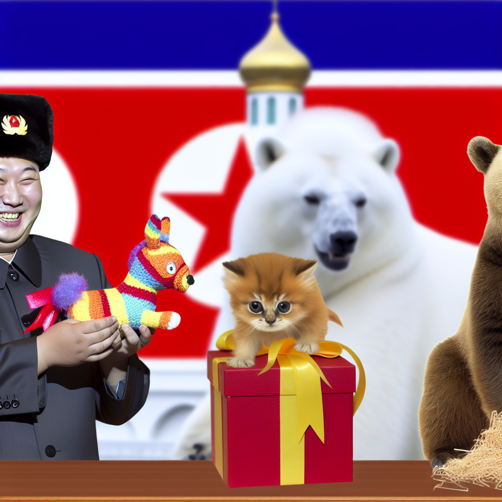 “러시아, 북한에 우정의 동물 선물 보내”