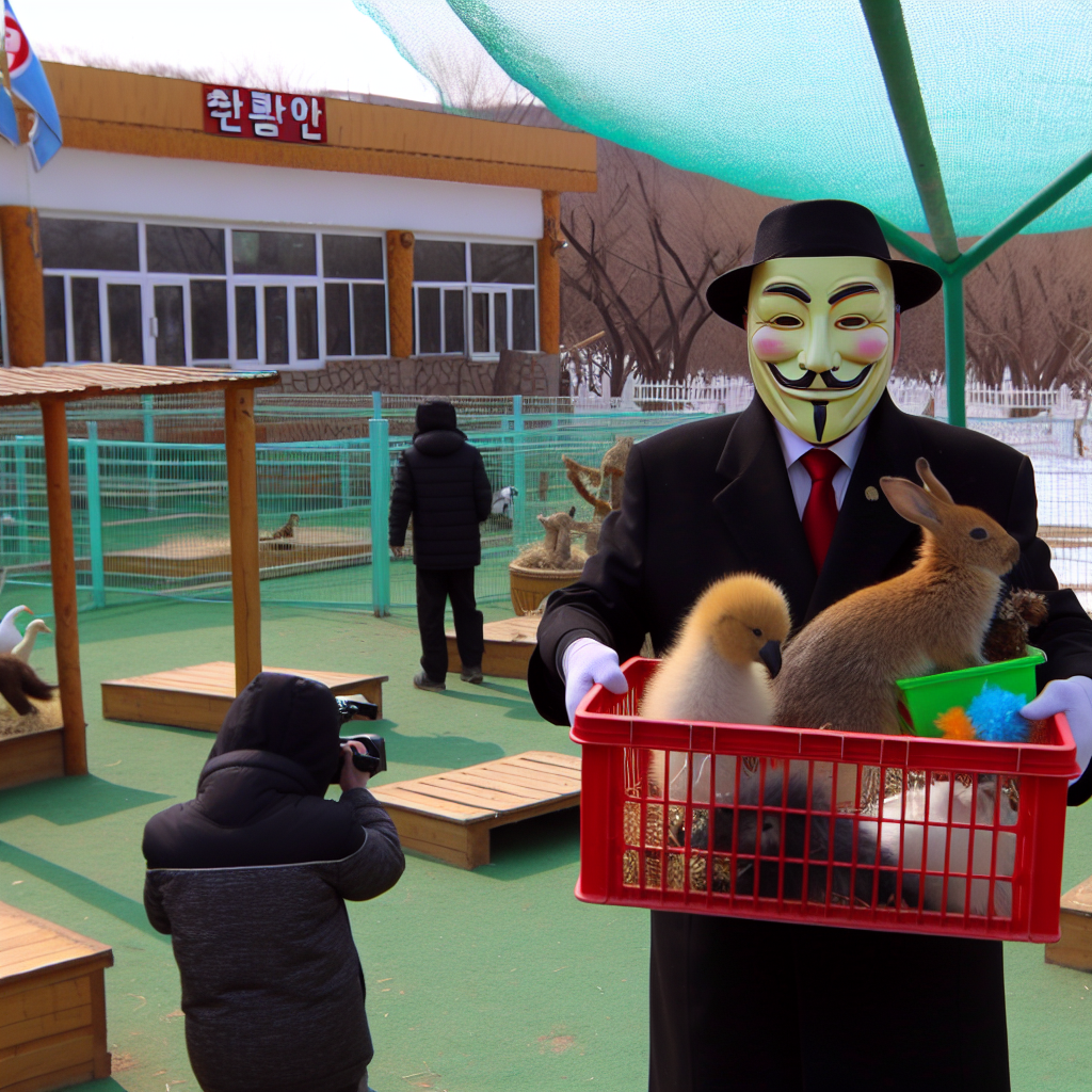“푸틴, 북한 어린이들을 위해 동물원에 동물 선물”