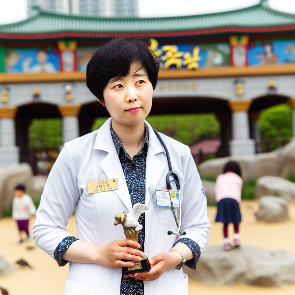 서울어린이대공원 수의사, 동물 사랑으로 상 받아