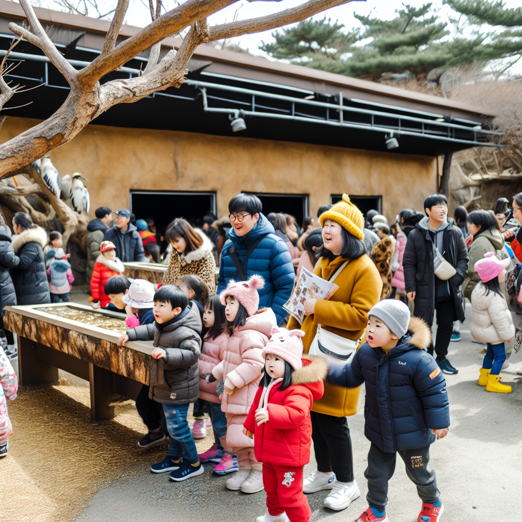 설 연휴 전주동물원 정상 운영, 가족과 함께 즐겨요!