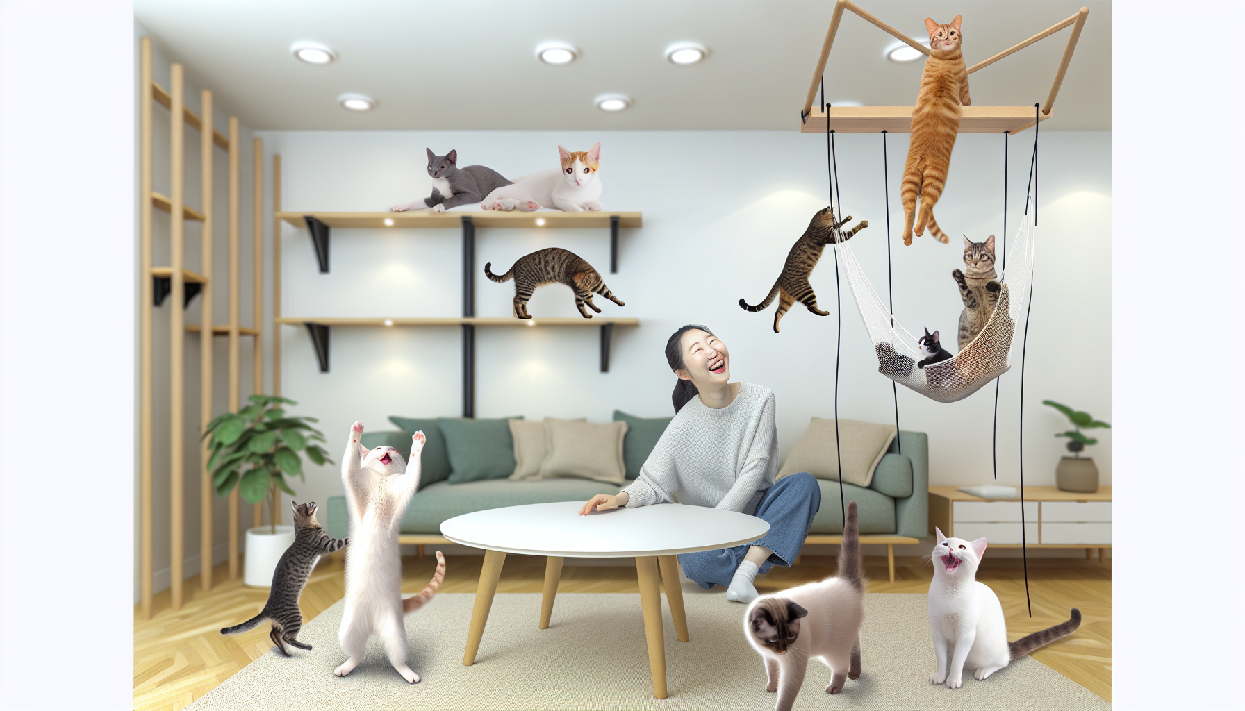 스트레스 해소를 위한 고양이 환경 풍부화