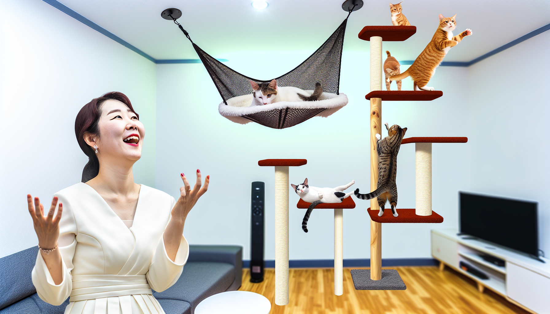 좁은 공간으로 인한 고양이 스트레스 해소하기