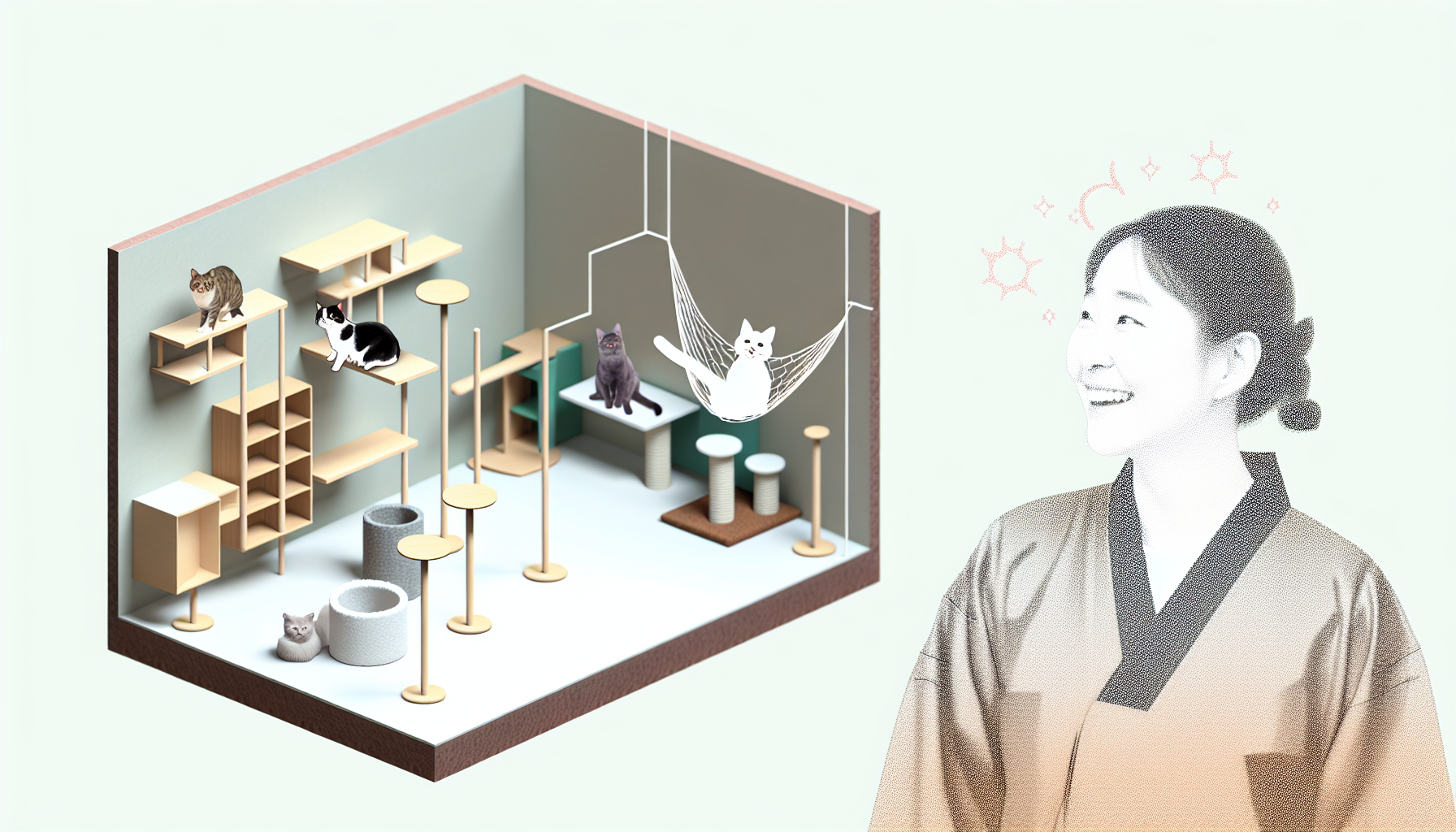고양이 스트레스 관리를 위한 캣워커 활용법