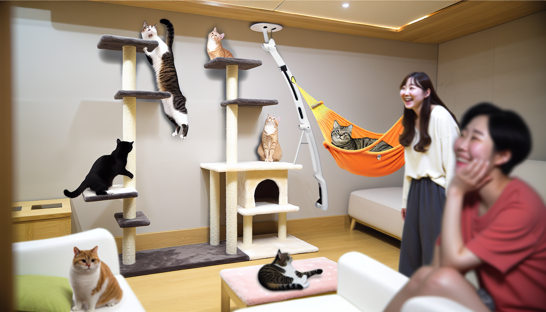 비좁은 공간으로 인한 고양이 스트레스 해소하기