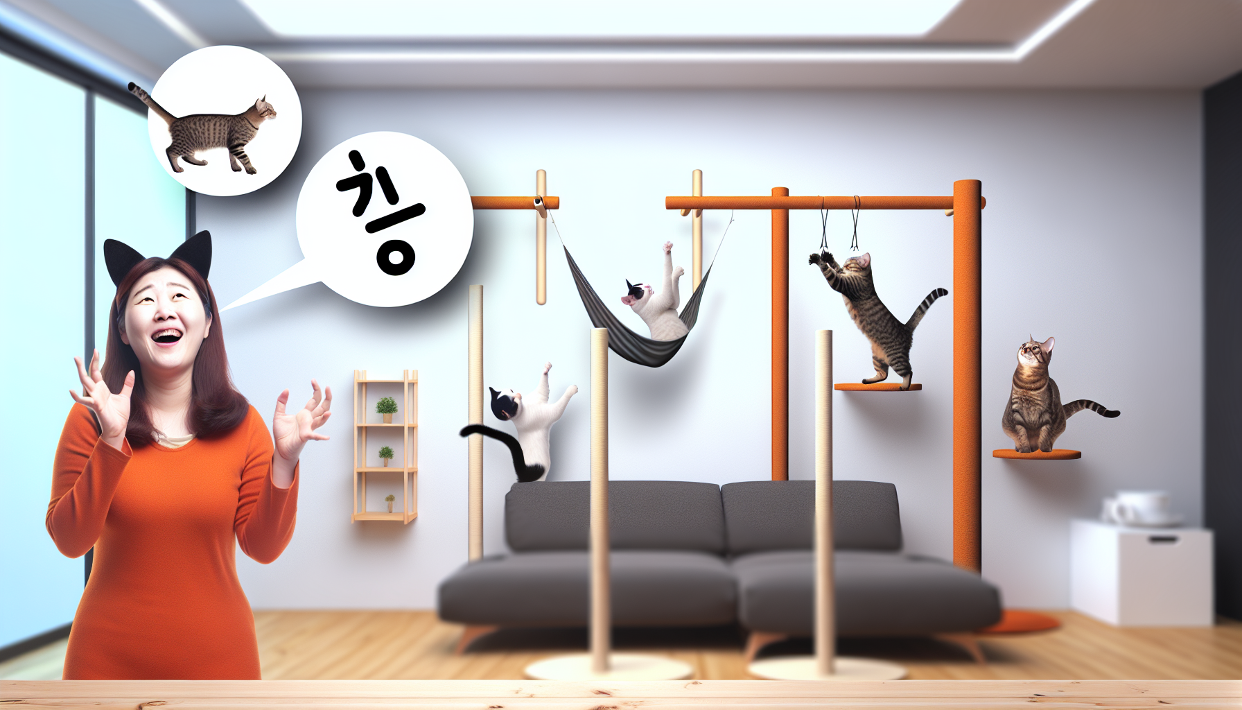 캣워커로 고양이 스트레스 줄이기