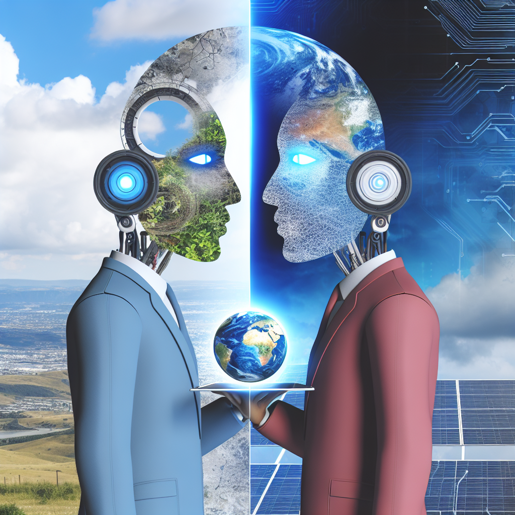 AI 기술의 환경 영향: 양면성을 탐구해봐요